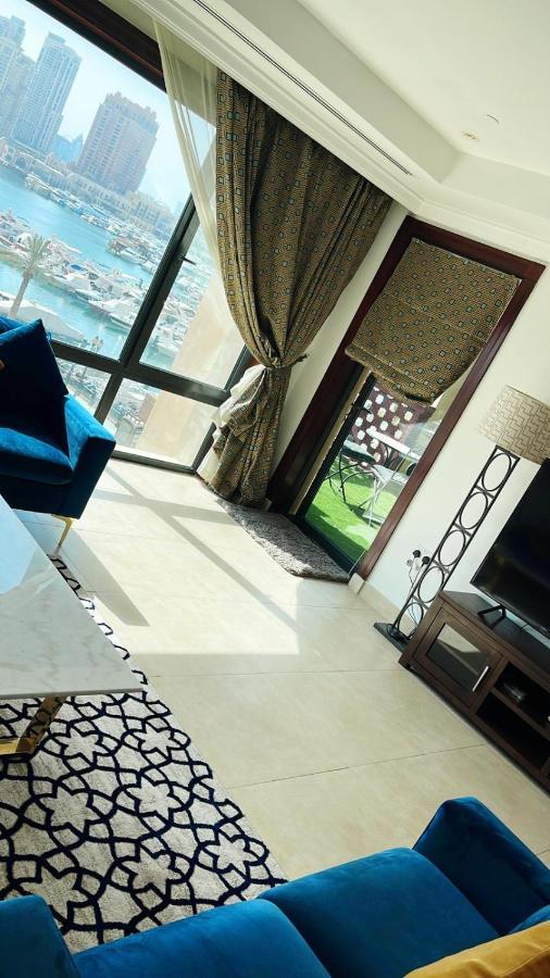 Luxury 2 Bedroom Apt In The Pearl With Marina View Doha Exterior foto