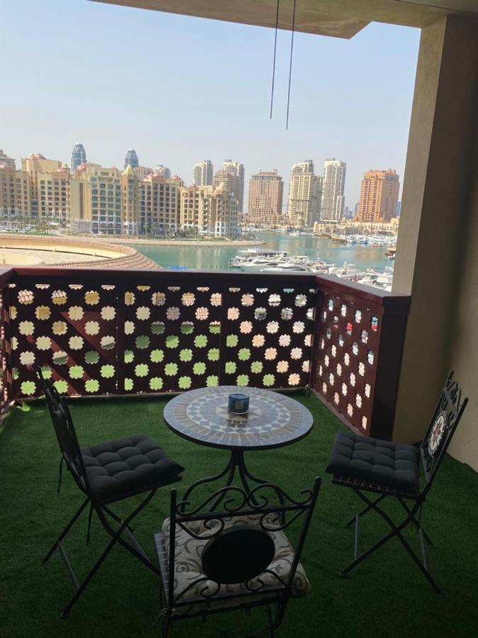 Luxury 2 Bedroom Apt In The Pearl With Marina View Doha Exterior foto