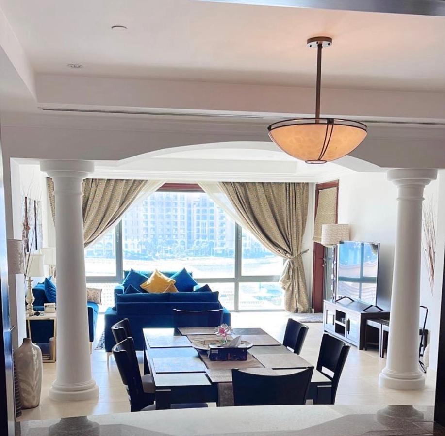 Luxury 2 Bedroom Apt In The Pearl With Marina View Doha Exterior foto